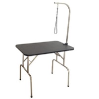 Dog grooming table