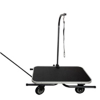 Dog grooming table